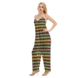 Many Faces Loose Cami Jumpsuit