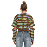 Many Faces Cut Above Hoodie