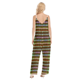 Many Faces Loose Cami Jumpsuit