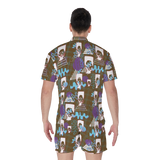 Hitop Squiggle Girl Short Jumpsuit