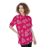 Diamonds Meow Short Sleeve Shirt
