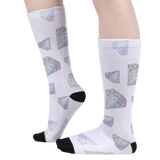 Diamonds Meow Socks
