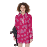 Diamonds Meow Hoodie Dress