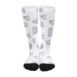 Diamonds Meow Socks