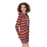 Many Faces Hoodie Dress