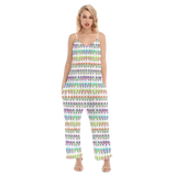 Many Faces Loose Cami Jumpsuit