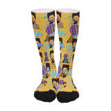 Hitop Squiggle Girl Socks