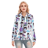 Hitop Squiggle Girl Long Zip Hoodie