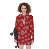 Diamonds Meow Hoodie Dress