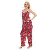 Slices Loose Cami Jumpsuit