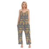 Gridlock Loose Cami Jumpsuit