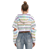 Many Faces Cut Above Hoodie