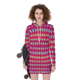 Many Faces Hoodie Dress