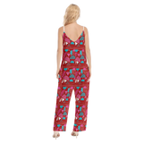 Slices Loose Cami Jumpsuit