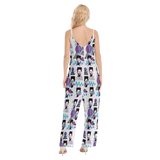 Hitop Squiggle Girl Loose Cami Jumpsuit