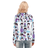 Hitop Squiggle Girl Long Zip Hoodie