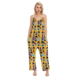 Hitop Squiggle Girl Loose Cami Jumpsuit
