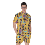 Hitop Squiggle Girl Short Jumpsuit