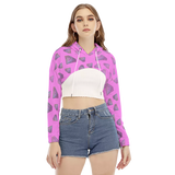 Diamonds Meow Hood & Sleeves