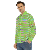 Many Faces Long Sleeve Shirt (NEON)