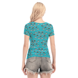 Dreams Awake Short Sheerly Tee (Neon)