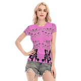 Dreams Awake Short Sheerly Tee (Neon)