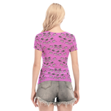 Dreams Awake Short Sheerly Tee (Neon)