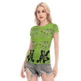Dreams Awake Short Sheerly Tee (Neon)