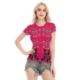 Dreams Awake Short Sheerly Tee (Neon)