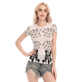 Dreams Awake Short Sheerly Tee (Neon)
