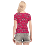 Dreams Awake Short Sheerly Tee (Neon)