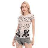 Dreams Awake Short Sheerly Tee (Neon)