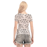 Dreams Awake Short Sheerly Tee (Neon)