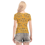 Dreams Awake Short Sheerly Tee (Neon)