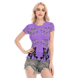 Dreams Awake Short Sheerly Tee (Neon)