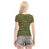 Dreams Awake Short Sheerly Tee (Shadow)