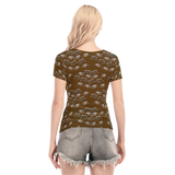 Dreams Awake Short Sheerly Tee (Shadow)