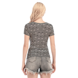 Dreams Awake Short Sheerly Tee (Shadow)