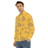 Diamonds Meow Long Sleeve Shirt (Neon)