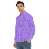 Diamonds Meow Long Sleeve Shirt (Neon)