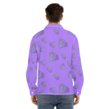 Diamonds Meow Long Sleeve Shirt (Neon)