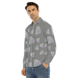 Diamonds Meow Long Sleeve Shirt (Shadow)
