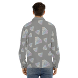 Diamonds Meow Long Sleeve Shirt (Shadow)