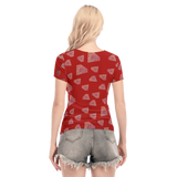 Diamonds Meow Short Sheerly Tee (Shadow)