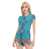 Final Girl Short Sheerly Tee (Neon)