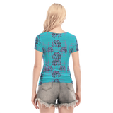 Final Girl Short Sheerly Tee (Neon)