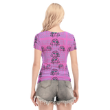 Final Girl Short Sheerly Tee (Neon)
