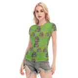 Final Girl Short Sheerly Tee (Neon)