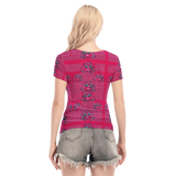 Final Girl Short Sheerly Tee (Neon)