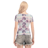 Final Girl Short Sheerly Tee (Neon)